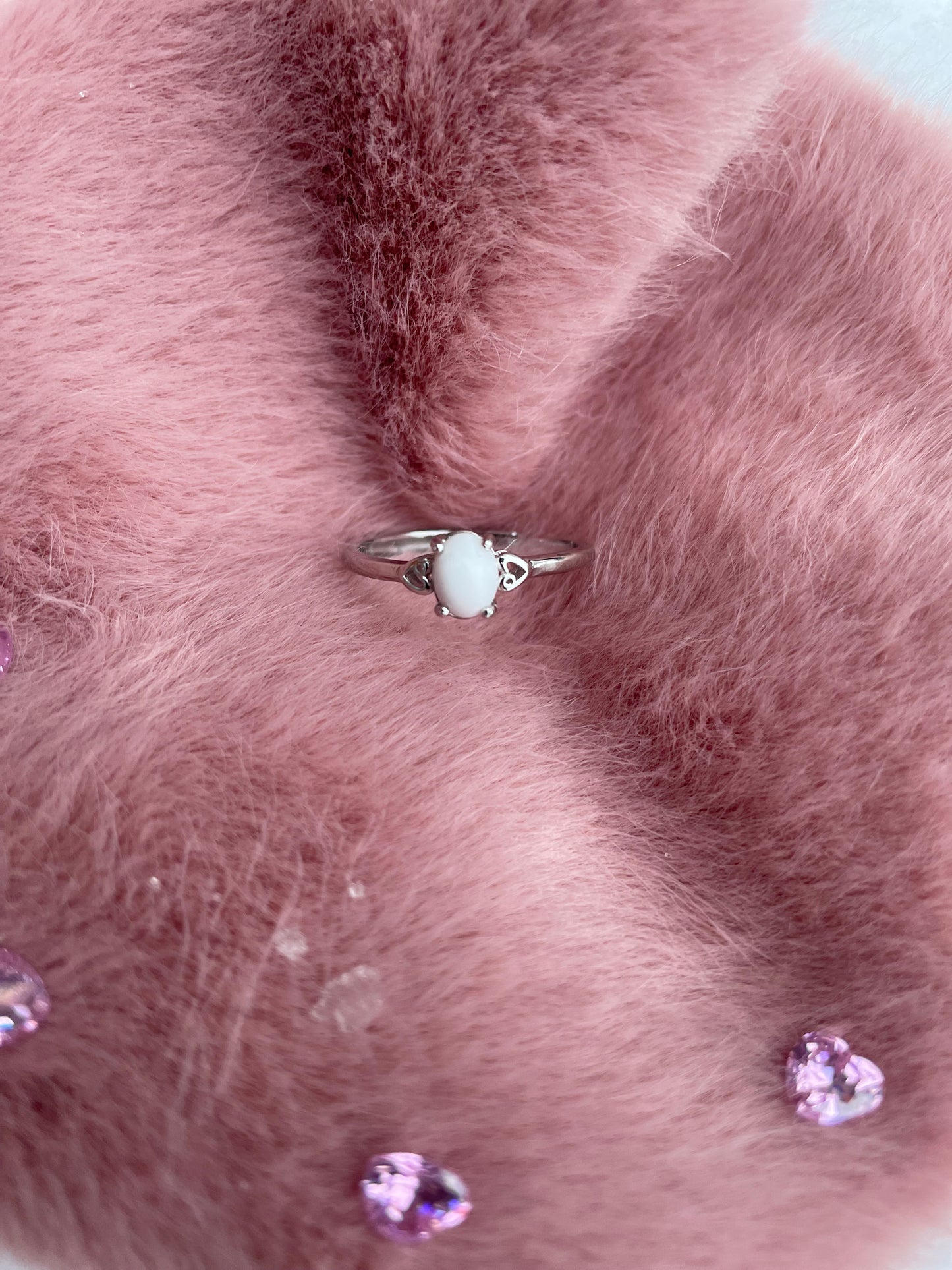 Bague Cœurs serrés