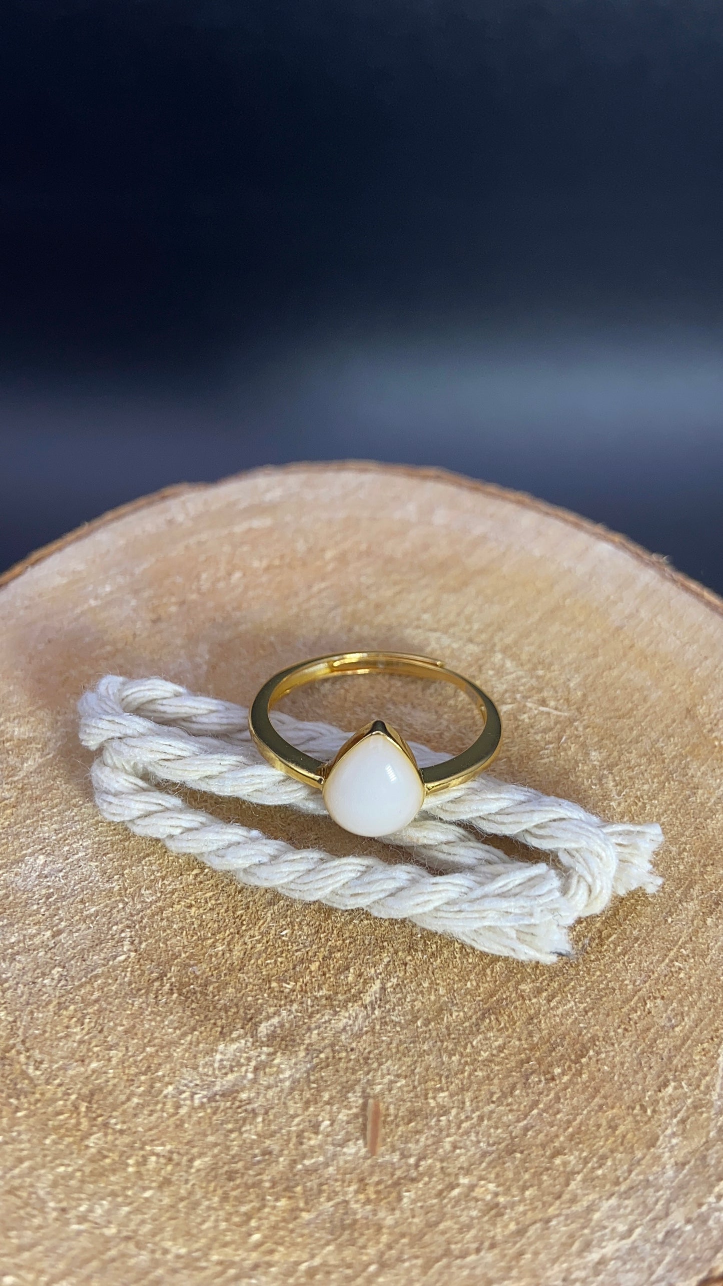 Bague Goutte Unique