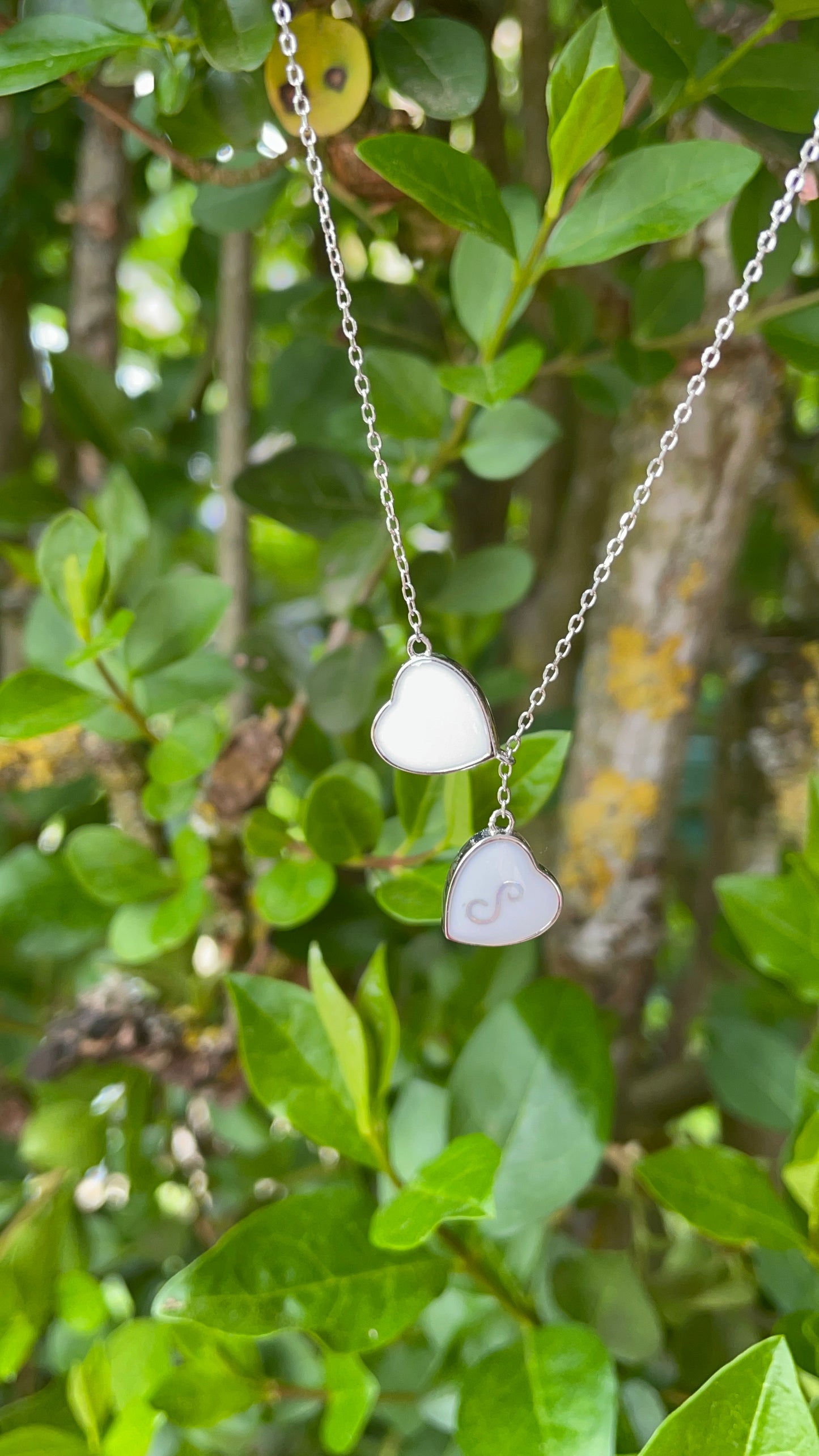 Collier Coeurs flottants