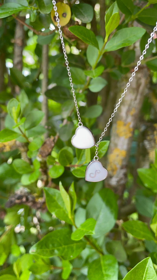 Collier Coeurs flottants