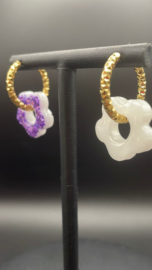 Pampilles interchangeables Fleur 5 pétales