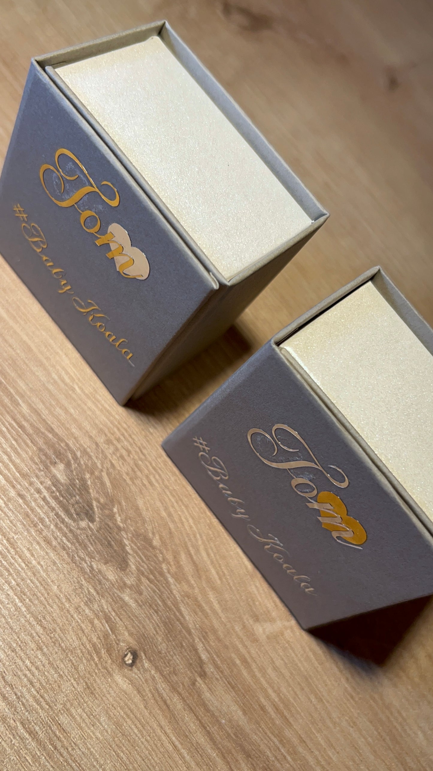 Personnalisation de l'écrin inclus