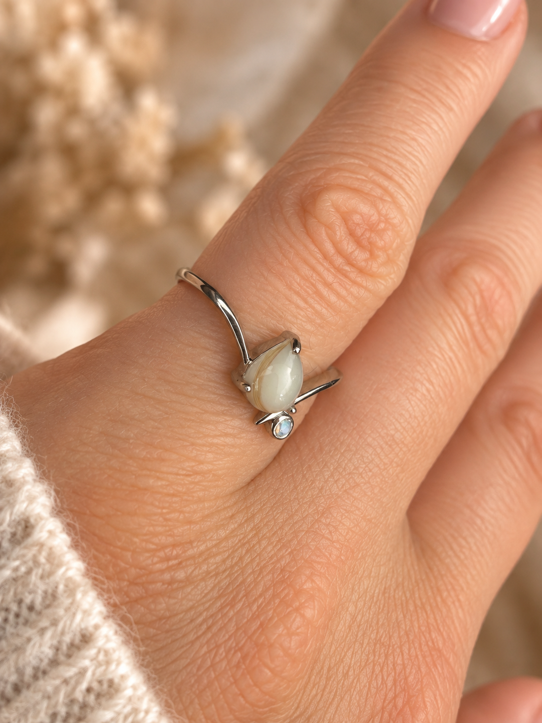 Bague Goutte Sacrée