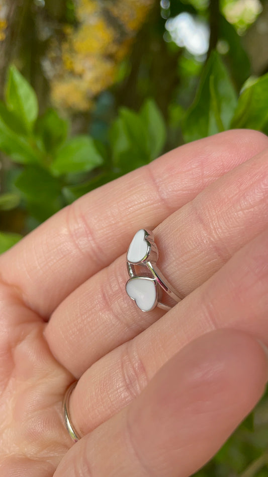 Bague Coeurs Miroirs