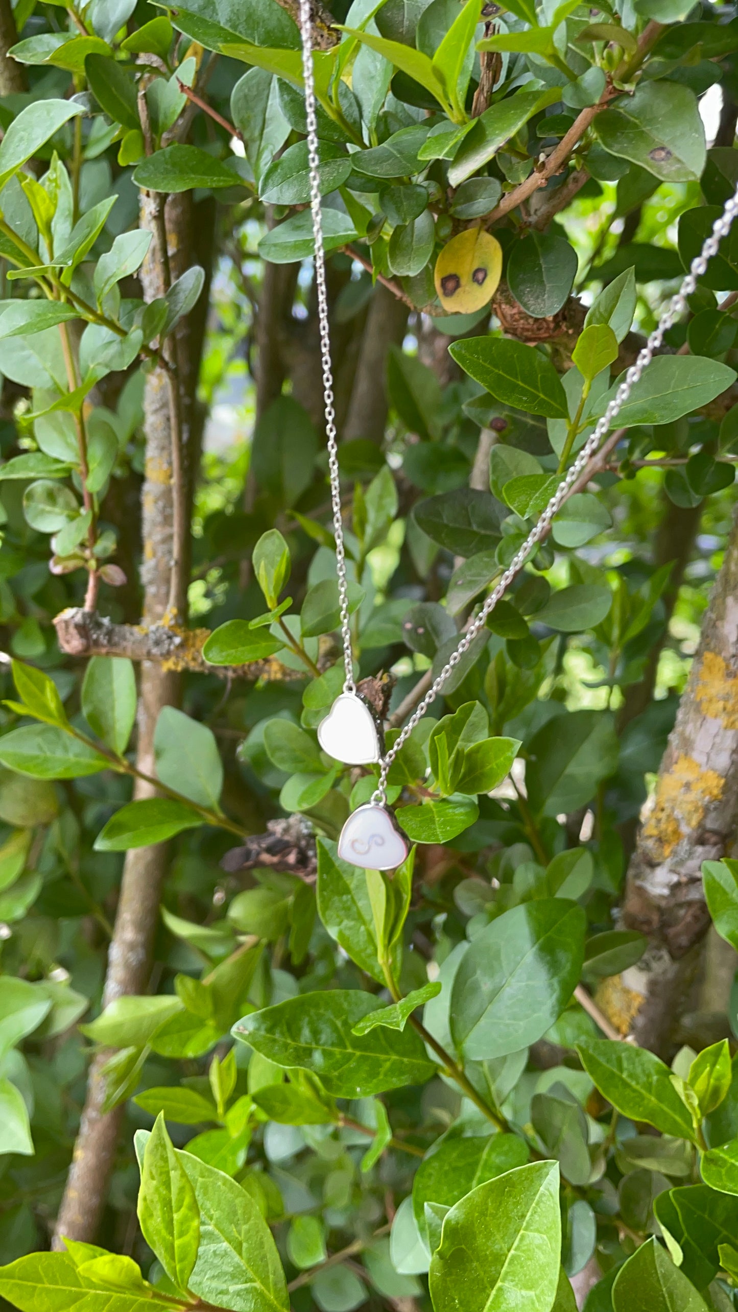 Collier Coeurs flottants