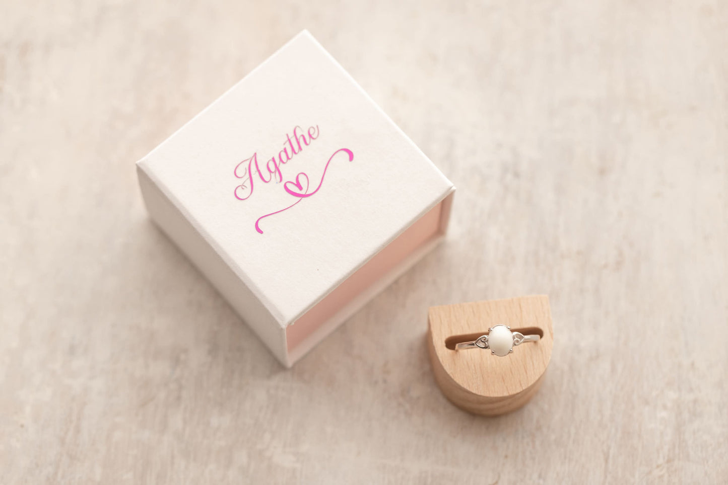 Personnalisation de l'écrin inclus